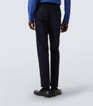 Хлопковые чиносы из твила Tom Ford, Navy - фото 4