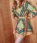 Платье Botan в многоцветном синем цвете CELiA B - фото 2