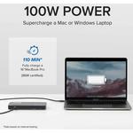 Док-станция Plugable Thunderbolt 3 and USB-C Dual Display Docking TBT3-UDC3 - фото 3