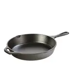 Чугунная сковорода Cast Iron Lodge, черный - фото