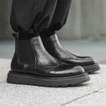 Ботинки Челси мужские черный Chi Wolf - фото 7