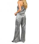 Джилл Широкие брюки в серебристом цвете аргенто Suncoo - фото 4