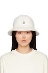 Стеганая шляпа-панама цвета «Off-White» Moncler - фото