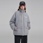 Iconslab X Пуховик унисекс Icons Lab, серый - фото 12