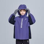 Детская утепленная куртка Converse, темно-фиолетовый - фото 9