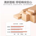 Письменный стол Naijia 140 см, детский, регулируемый по высоте, из массива дерева, теплый белый, комплект со стулом - фото 2