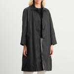 Городской нейлоновый тренч Nothing Written, черный - фото 2