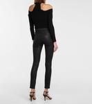 Джинсы Le Skinny De Jeanne средней посадки Frame, Noir - фото 3