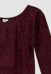 Топ s.Oliver Long sleeved top, Bordeaux/Red - фото 6