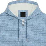 Givenchy Джинсовая куртка с принтом 4G, Blue - фото 8