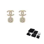 Серьги женские CHANEL - фото