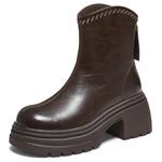 BASTO Женские ботинки черно-коричневые - фото 6