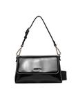 Сумочка Ck Must Dbl Strap Mini Bag_Shiny K60K612772 Calvin Klein, черный - фото