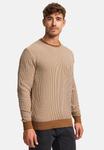 Свитер INDICODE JEANS Sweater League, бежевый - фото 4