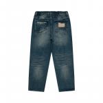 Джинсы с нашивкой логотипа A Bathing APE Aape, темно-синий - фото 4