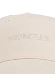 Кепка с вышитым логотипом Moncler, нейтральный - фото 2