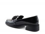 Лоферы Azura Go Getter Loafer, Black/White Zebra Print - фото 7