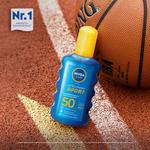 Спрей от солнца UV Dry Protect Sport SPF 50 200мл NIVEA - фото 5