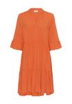 Повседневное платье EDA SOLID Saint Tropez, оранжевый - фото 5