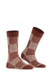 Носки Burlington Charming Checks, Cinnamon/Mottled Brown - фото 5