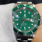 Часы Bapex Type 1 серебристые/зеленые A BATHING APE - фото 7