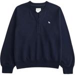 Свитшот женский Abercrombie＆Fitch, синий - фото