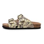 Шлепанцы унисекс Golofi, цвет 101 white leopard print - фото 16