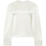 Блузка с подвернутыми манжетами JW Anderson, серо-белый - фото 3