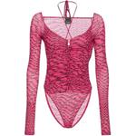 PINKO Боди FW23 для женщин розовый - фото