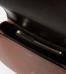 Кожаная сумка через плечо sofia 10 The Row, коричневый - фото 3