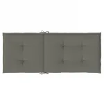 Подушка на стул Vidaxl, серый - фото 5