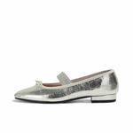 Туфли Casual Shoes Women's SHOEMAKER QUEEN, Silver - фото