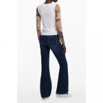 Белый женский свитер из полиэстера Desigual - фото 2