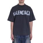 Футболка типа crewneck Balenciaga, черный - фото 4