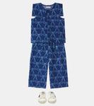 Прямые джинсы Bows Tinycottons, Blue Denim - фото 2