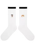 Носки Von Jungfeld Mix & Match Socken mit Stickmotiven, белый - фото 2