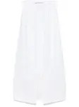 Юбка макси Alcade MAX MARA, белый - фото