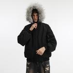 NANDCHN Парка унисекс, Dark Gray - фото 11