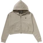 Толстовка FW25 женская A BATHING APE, бежевый - фото