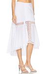 Юбка миди Clair Charo Ruiz Ibiza, White - фото 2