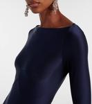 Макси-платье с панелями Rabanne, Deep Navy - фото 4