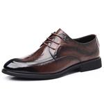 Туфли GZZ Dress Shoes Men Low-Top, черный - фото 4
