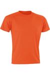 Футболка Spiro Aircool с короткими рукавами, оранжевый - фото