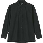 Рубашка с длинными рукавами и вышитым логотипом Goldwin, черный - фото