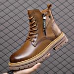 Мужские ботинки Cahhrrn X Martin Boot Men Beige Cachiotti - фото 18