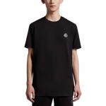 Футболка мужская черная - 3 шт. в упаковке Moncler, черный - фото 3