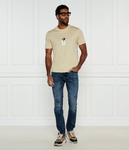 Футболка Hugo Dilesses свободной посадки, бежевый - фото 2