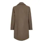 Пальто Vila Claudia Button, бежевый - фото 3