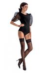 Колготки Passion halterlose Strümpfe, черный - фото