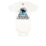 Боди LOGOSHIRT, Улица Сезам, с кнопками, белый - фото